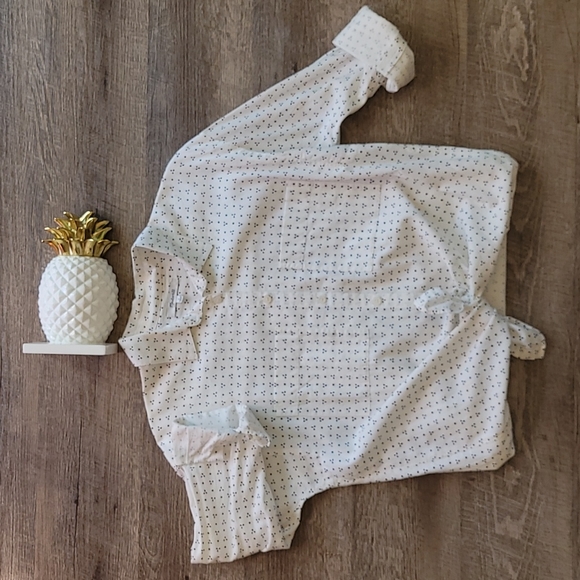 Madewell Tops - NWOT! Madewell Shrunken Trapeze Shirt in Penpoint Dot